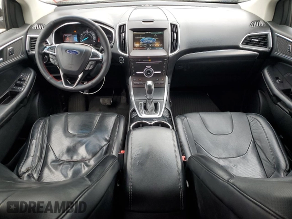 2015 Ford Edge Titanium with VIN 2FMPK4K86FBB83488, listed as a Copart auction lot 53333305 with 233,804 mi miles and Salvage Title. Bid and sale history available at carsss.com. Image 8.