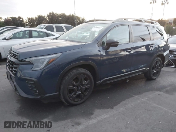 2023 Subaru Ascent Onyx with VIN 4S4WMAHD6P3422855, listed as a IAAI auction lot 41097847 with 1,304 mi miles and . Bid and sale history available at DreamBid. Image 2.