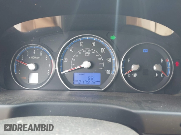 2007 Hyundai Santa Fe SE z VIN 5NMSH73E37H116398, wystawiony jako IAAI lot #42308591 z przebiegiem 217 973 mil mil oraz . Historia ofert i sprzedaży dostępna na DreamBid. Obrazek 7.