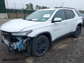2022 Chevrolet Traverse RS with VIN 1GNEVJKW6NJ111191, listed as a IAAI auction lot 41990233 with 58,532 mi miles. Bid and sale history available at carsss.com. Image 19.