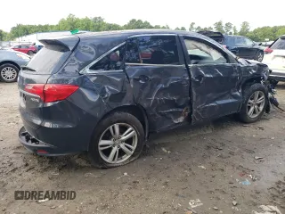 2013 Acura RDX Technology with VIN 5J8TB3H5XDL014700, listed as a Copart auction lot 63602985 with 214,366 mi miles and Salvage title. Bid and sale history available at DreamBid. Image 3.