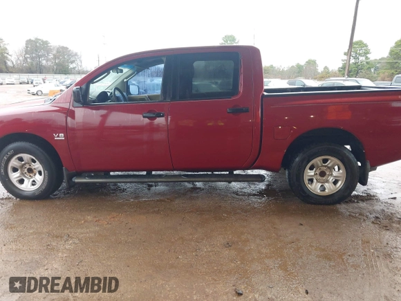 2004 Nissan Titan LE with VIN 1N6AA07A24N516656, listed as a IAAI auction lot 41539346 with 238,549 mi miles and . Bid and sale history available at DreamBid. Image 14.