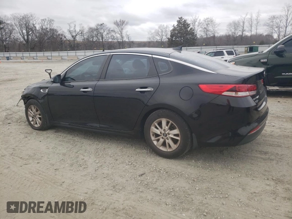 2016 Kia Optima LX with VIN 5XXGT4L34GG102350, listed as a Copart auction lot 44773335 with 134,464 mi miles and Salvage Title. Bid and sale history available at carsss.com. Image 2.