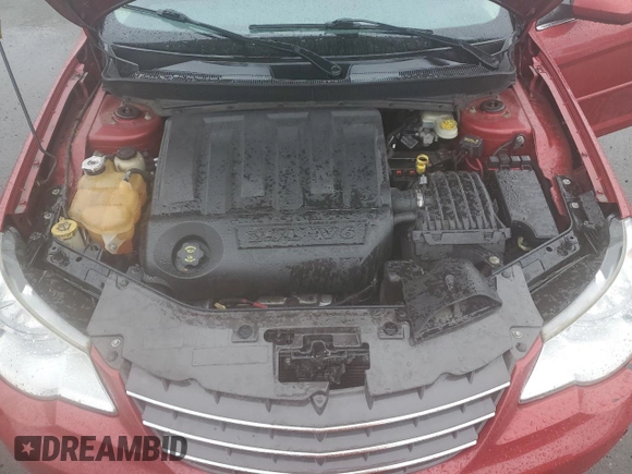 2007 Chrysler Sebring Touring with VIN 1C3LC56R17N528560, listed as a Copart auction lot 50024615 with 143,276 mi miles and Salvage Title. Bid and sale history available at DreamBid. Image 11.