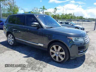 2016 Land Rover Range Rover Supercharged z VIN SALGS2EF9GA281861, wystawiony jako IAAI lot #42256971 z przebiegiem 55 955 mil mil oraz . Historia ofert i sprzedaży dostępna na DreamBid. Obrazek 1.