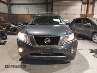 2014 Nissan Pathfinder SV with VIN 5N1AR2MM9EC678959, listed as a IAAI auction lot 41390134 with 120,085 mi miles. Bid and sale history available at carsss.com. Image 12.