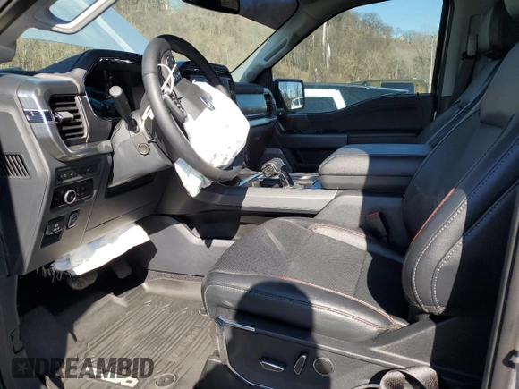 2023 Ford F-150 XL with VIN 1FTFW1E83PFC67461, listed as a Copart auction lot 47073955 with 10,498 mi miles and Salvage Title. Bid and sale history available at carsss.com. Image 7.