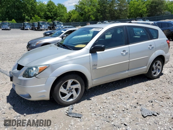 2004 Pontiac Vibe with VIN 5Y2SL62804Z439108, listed as a Copart auction lot 57895945 with 299,999 mi miles and Salvage title. Bid and sale history available at DreamBid. Image 1.