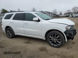 2018 Dodge Durango GT with VIN 1C4RDJDG6JC116862, listed as a Copart auction lot 48472335 with 86,674 mi miles and Salvage Title. Bid and sale history available at DreamBid. Image 4.