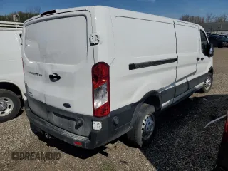 2023 Ford Transit Cargo with VIN 1FTBR2YG7PKA55474, listed as a Copart auction lot 45338615 with Not Provided miles and Salvage Title. Bid and sale history available at DreamBid. Image 3.