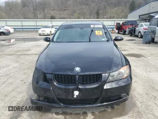 2007 BMW 3 Series 328i with VIN WBAVA33537KX76713, listed as a Copart auction lot 53056835 with 86,423 mi miles and Salvage title. Bid and sale history available at DreamBid. Image 5.