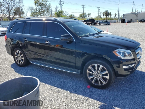 2013 Mercedes-Benz GL with VIN 4JGDF2EEXDA155988, listed as a Copart auction lot 82032914 with 144,795 mi miles and Clean Title. Bid and sale history available at carsss.com. Image 4.