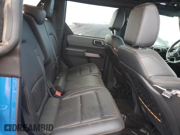 2021 Ford Bronco with VIN 1FMEE5DP9MLA96464, listed as a Copart auction lot 43830135 with 5,211 mi miles and Salvage Title. Bid and sale history available at DreamBid. Image 11.