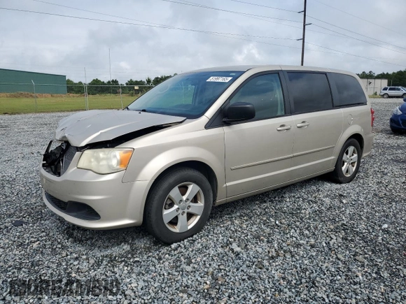 2013 Dodge Grand Caravan SE with VIN 2C4RDGBG2DR791593, listed as a Copart auction lot 51997165 with 84,959 mi miles and Salvage Title. Bid and sale history available at DreamBid. Image 1.