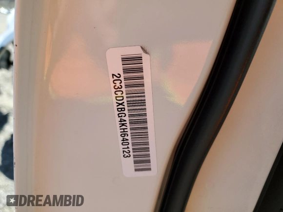 2019 Dodge Charger SXT with VIN 2C3CDXBG4KH640123, listed as a Copart auction lot 58898275 with 84,332 mi miles and Clean title. Bid and sale history available at DreamBid. Image 13.