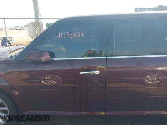 2017 Ford Flex Limited with VIN 2FMHK6D8XHBA10072, listed as a IAAI auction lot 41550829 with 132,995 mi miles. Bid and sale history available at carsss.com. Image 14.