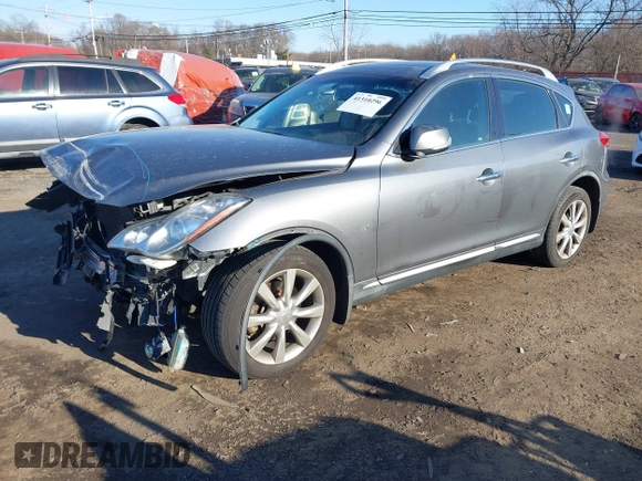 2017 Infiniti QX50 with VIN JN1BJ0RR4HM413604, listed as a IAAI auction lot 41310296 with 113,426 mi miles and . Bid and sale history available at DreamBid. Image 17.