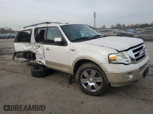 2010 Ford Expedition EL Eddie Bauer with VIN 1FMJK1J54AEA34716, listed as a Copart auction lot 81002454 with 169,061 mi miles and Clean Title. Bid and sale history available at carsss.com. Image 4.