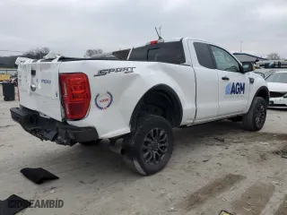 2022 Ford Ranger XL with VIN 1FTER1FH3NLD39355, listed as a Copart auction lot 85937404 with 56,707 mi miles and Salvage Title. Bid and sale history available at carsss.com. Image 3.