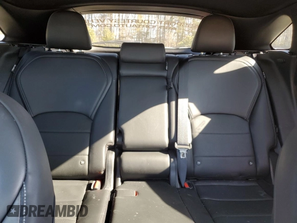 2023 Infiniti QX55 Luxe with VIN 3PCAJ5JR3PF112752, listed as a Copart auction lot 45686855 with 15,817 mi miles and Salvage title. Bid and sale history available at DreamBid. Image 10.