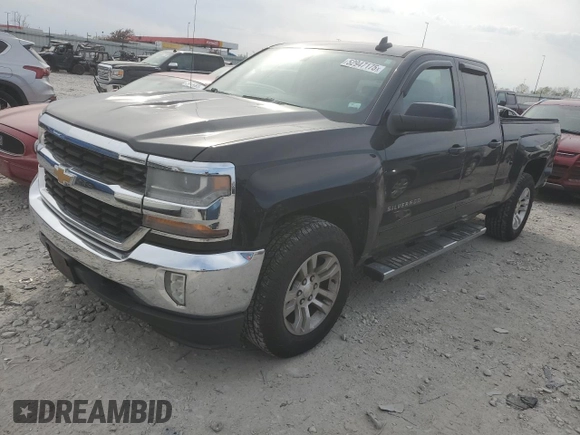 2016 Chevrolet Silverado 1500 LT with VIN 1GCVKREC6GZ162986, listed as a Copart auction lot 52947175 with 53,990 mi miles and Salvage Title. Bid and sale history available at DreamBid. Image 1.