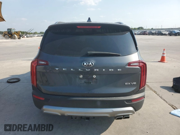 2021 Kia Telluride EX z VIN 5XYP34HC2MG122466, wystawiony jako Copart lot #65590244 z przebiegiem 56 555 mil mil oraz Szkoda całkowita • Salvage title. Historia ofert i sprzedaży dostępna na DreamBid. Obrazek 6.