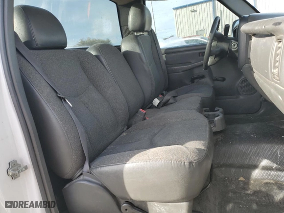 2005 Chevrolet Silverado 1500 Work Truck with VIN 1GCEC14X95Z110879, listed as a Copart auction lot 82676174 with 206,502 mi miles and Salvage Title. Bid and sale history available at carsss.com. Image 10.