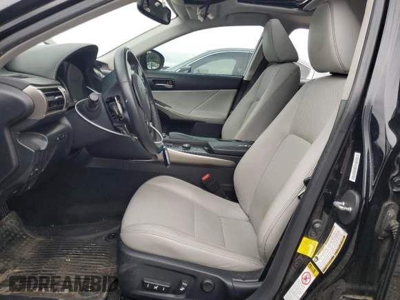 2015 Lexus IS 250 with VIN JTHBF1D24F5056803, listed as a Copart auction lot 56055405 with 104,803 mi miles and Clean title. Bid and sale history available at DreamBid. Image 7.