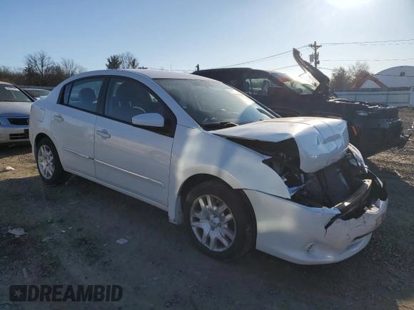 2012 Nissan Sentra SR with VIN 3N1AB6AP8CL716331, listed as a Copart auction lot 46453625 with 61,976 mi miles and Salvage Title. Bid and sale history available at DreamBid. Image 4.