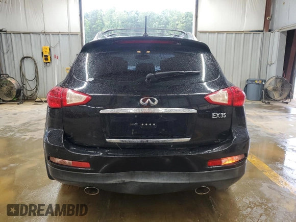 2010 Infiniti EX Journey with VIN JN1AJ0HPXAM700348, listed as a Copart auction lot 72987464 with 131,690 mi miles and Salvage Title. Bid and sale history available at DreamBid. Image 6.