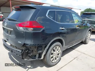 2017 Nissan Rogue S with VIN JN8AT2MV1HW003855, listed as a IAAI auction lot 42431901 with 98,400 mi miles and . Bid and sale history available at DreamBid. Image 4.