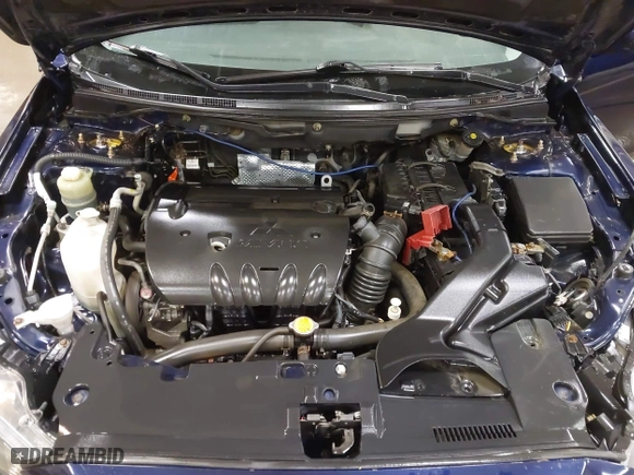 2013 Mitsubishi Lancer SE with VIN JA32V2FW9DU005616, listed as a IAAI auction lot 41247087 with 129,055 mi miles. Bid and sale history available at carsss.com. Image 10.