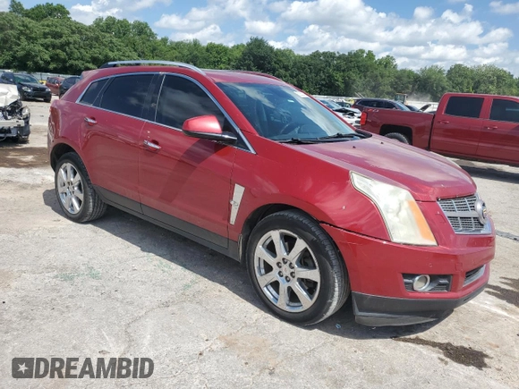 2012 Cadillac SRX Performance Collection with VIN 3GYFNBE39CS655341, listed as a Copart auction lot 62350625 with 156,043 mi miles and Salvage title. Bid and sale history available at DreamBid. Image 4.