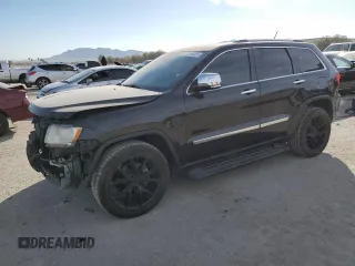 2013 Jeep Grand Cherokee Limited with VIN 1C4RJEBT9DC526785, listed as a Copart auction lot 43196255 with 134,496 mi miles and Salvage Title. Bid and sale history available at carsss.com. Image 1.