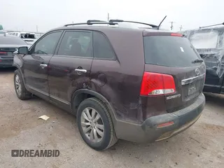 2011 Kia Sorento LX with VIN 5XYKT4A26BG179780, listed as a IAAI auction lot 41538591 with 130,003 mi miles. Bid and sale history available at carsss.com. Image 3.