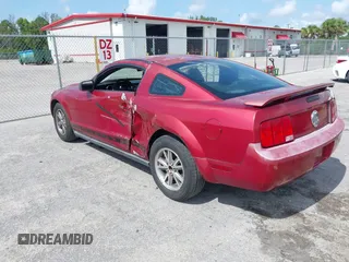 2005 Ford Mustang Deluxe with VIN 1ZVFT80N755162548, listed as a IAAI auction lot 42718109 with 98,194 mi miles and . Bid and sale history available at DreamBid. Image 3.