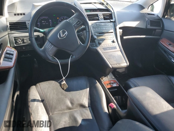 2010 Lexus HS 250h with VIN JTHBB1BA2A2033651, listed as a Copart auction lot 42182095 with 174,806 mi miles and Salvage Title. Bid and sale history available at DreamBid. Image 8.