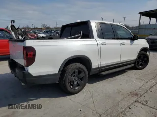2024 Honda Ridgeline Black Edition with VIN 5FPYK3F80RB002574, listed as a Copart auction lot 45988975 with 3,682 mi miles and Salvage title. Bid and sale history available at DreamBid. Image 3.