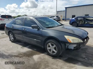 2006 Honda Accord LX with VIN 3HGCM564X6G708092, listed as a Copart auction lot 63560195 with 214,123 mi miles and Salvage title. Bid and sale history available at DreamBid. Image 4.