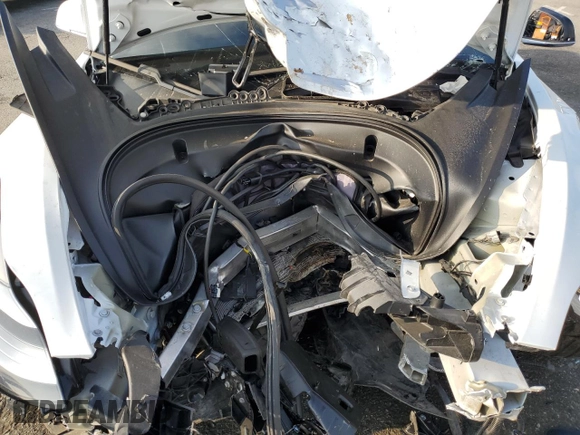 2020 Tesla Model 3 Long Range with VIN 5YJ3E1EB7LF735448, listed as a Copart auction lot 43222385 with 0 mi miles and Salvage Title. Bid and sale history available at carsss.com. Image 12.