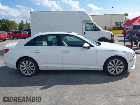 2017 Audi A4 Premium with VIN WAUGNAF4XHN004732, listed as a IAAI auction lot 41687605 with 102,191 mi miles. Bid and sale history available at carsss.com. Image 13.