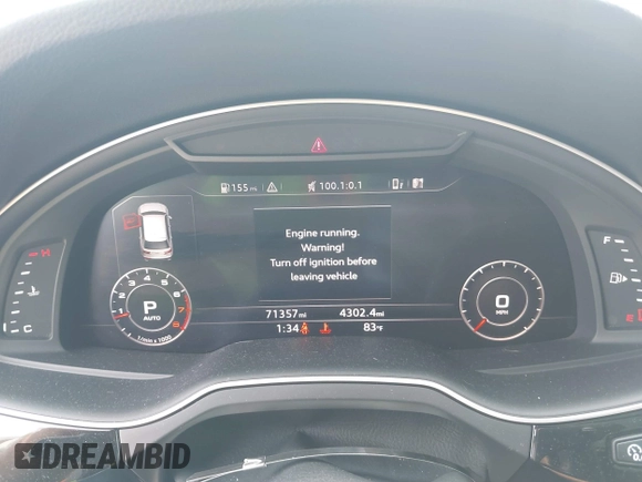 2017 Audi Q7 Prestige with VIN WA1VAAF73HD037362, listed as a IAAI auction lot 42423433 with 71,357 mi miles and . Bid and sale history available at DreamBid. Image 7.