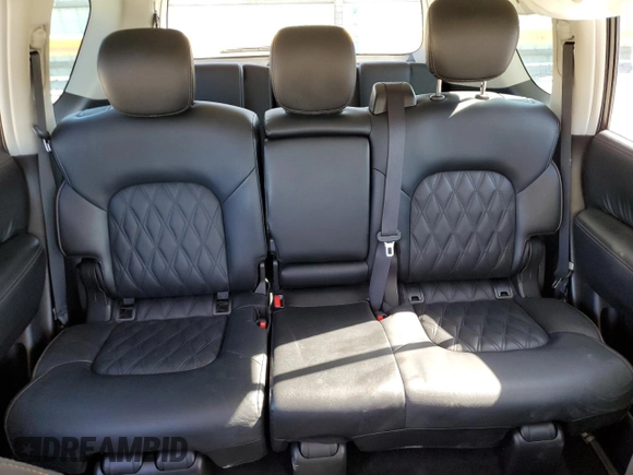 2023 Nissan Armada Platinum with VIN JN8AY2CC4P9182942, listed as a Copart auction lot 83976494 with 12,506 mi miles and Salvage Title. Bid and sale history available at carsss.com. Image 10.