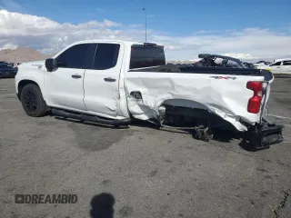 2020 Chevrolet Silverado 1500 Work Truck with VIN 1GCRYAEF7LZ166356, listed as a Copart auction lot 44558635 with 57,733 mi miles and Salvage Title. Bid and sale history available at carsss.com. Image 2.