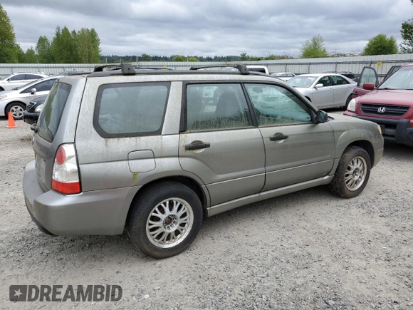 2007 Subaru Forester X with VIN JF1SG63637H745186, listed as a Copart auction lot 55043825 with 193,476 mi miles and Clean Title. Bid and sale history available at carsss.com. Image 3.