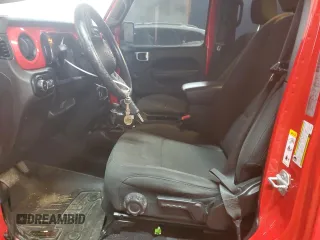 2020 Jeep Wrangler Unlimited Sport with VIN 1C4HJXDN5LW130646, listed as a Copart auction lot 88089985 with 66,244 mi miles and Salvage title. Bid and sale history available at DreamBid. Image 7.