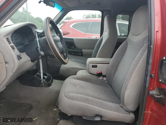 1998 Ford Ranger XL with VIN 1FTYR14X0WTA67243, listed as a Copart auction lot 74290984 with 0 mi miles and Salvage Title. Bid and sale history available at carsss.com. Image 7.