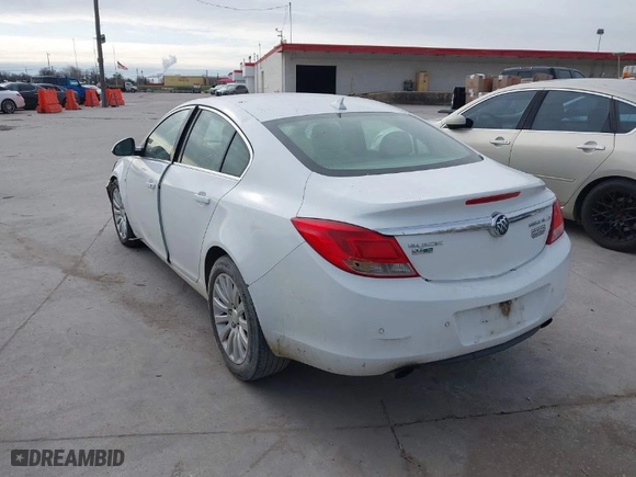 2011 Buick Regal CXL Turbo TO2 with VIN W04GW5EV4B1139425, listed as a IAAI auction lot 41335631 with 188,155 mi miles. Bid and sale history available at carsss.com. Image 3.