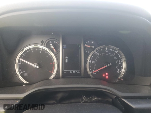 2023 Toyota 4Runner TRD Pro with VIN JTELU5JR5P6126630, listed as a Copart auction lot 49896445 with 33,257 mi miles and Salvage title. Bid and sale history available at DreamBid. Image 9.