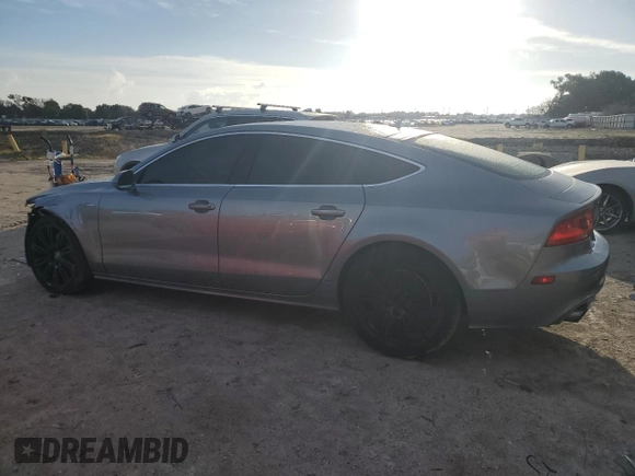 2015 Audi A7 3.0 Premium Plus with VIN WAUWGAFC4FN005742, listed as a Copart auction lot 58813164 with 115,296 mi miles and Salvage Title. Bid and sale history available at carsss.com. Image 2.